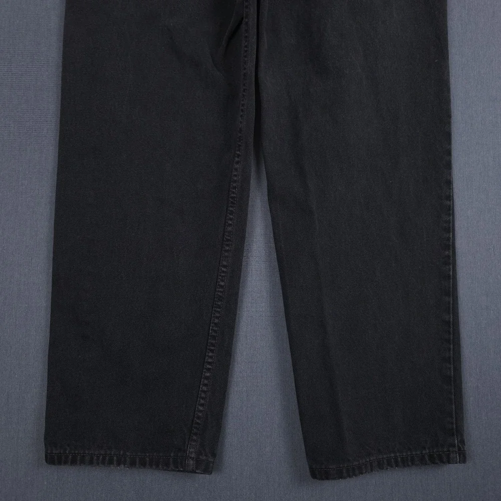 Vintage Levis 550 Relaxed Fit Jeans Mens 36x32 (Fits 33x31) Black Denim 90s